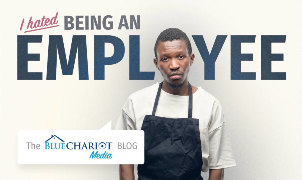 Cover Photo of the blog post I hated being an Employee